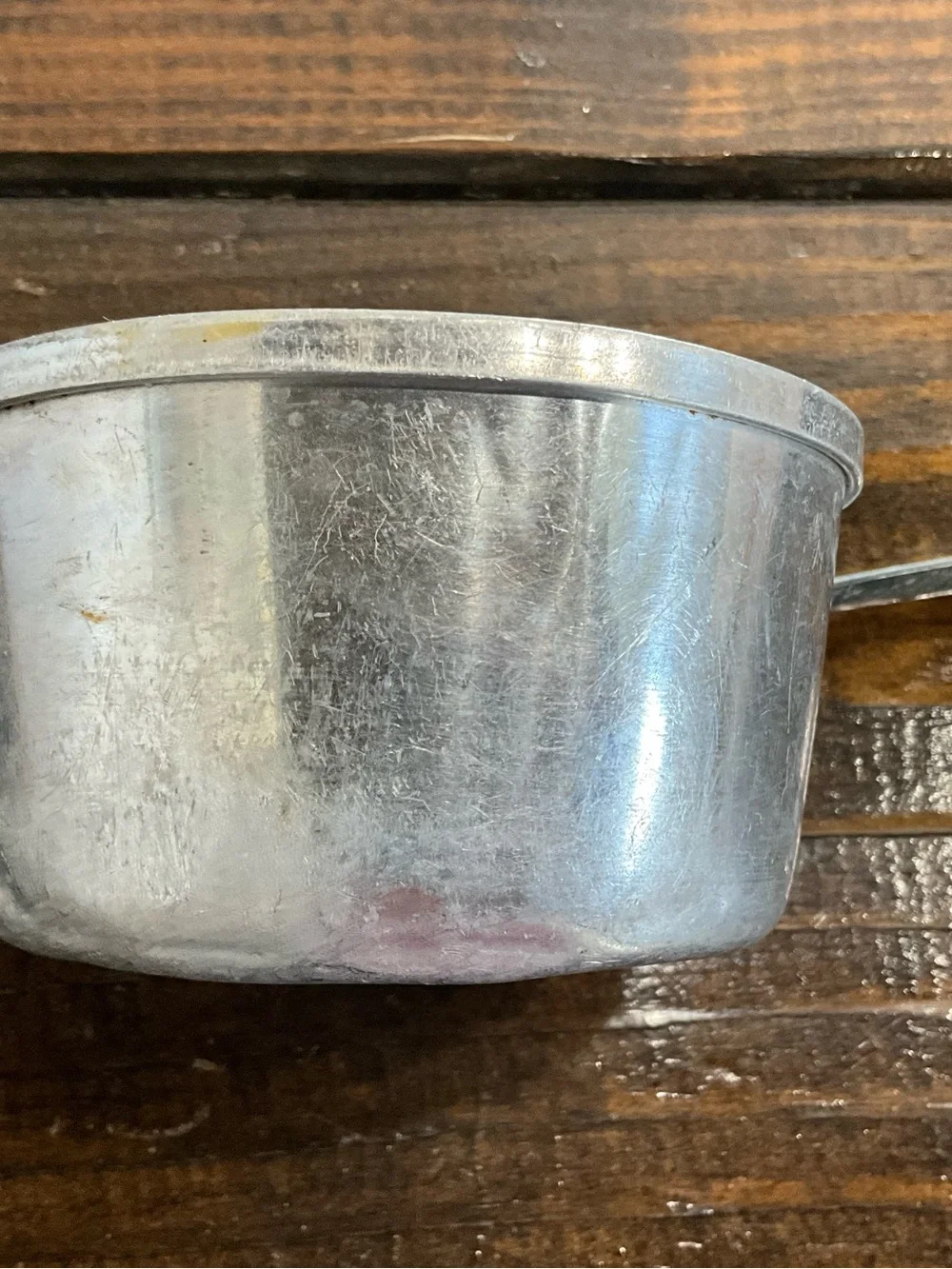 Vintage Worthmore Aluminum 2 cup Sauce Pan Pot USA
